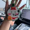 Kt Estampa de Gato Acessórios Artesanais Chaveiro de Desenho Porta-Cartão Pingente de Feltro Etiqueta de Bagagem Não Tecida Celebridade da Internet Traz Riqueza