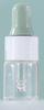 Botella de vidrio transparente con gotero de 1 ml, 2 ml, 3 ml y 5 ml, disponible en stock transfronterizo, para aceite esencial, muestra de aceite esencial, embotellado de prueba.