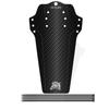 ENLEE para-lama de bicicleta de montanha cor padrão fibra de carbono DH downhill bicicleta de montanha selim remoção universal de lama