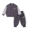 Traje Deportivo de Otoño para Niños, Chaqueta de Béisbol para Bebé, Pantalones Largos, Ropa para Niños, Pantalones de Chándal para Bebé, Estilo Primavera y Otoño