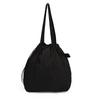 Bolso de Cubo Simple a la Moda para Mujer 2024 Verano Nuevo Bolso de Hombro de Tela de Nailon Texturizado Casual para Viaje Bolso de Axila