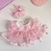 [Solo para Ropa de Bebé] Bebé de Tres Años Muñeco de Peluche Grande de Vinilo 400% Ropa de Bebé Vestido de Primavera Traje Dulce y Lindo