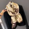 Lenço Feminino 2026 Novo Lenço de Algodão-Linho Seda, Versátil e Elegante para Outono e Inverno, Xale Fino para Camadas