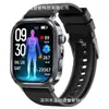 ET573 Llamada Bluetooth ECG Frecuencia Cardíaca Oxígeno en Sangre Temperatura Corporal Monitoreo del Sueño Podómetro Multideporte Reloj Inteligente