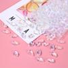 Gotas de Agua de Cristal Accesorios de Luna Multicolor DIY Material Hecho a Mano Estudiante Tejido Estilo de Moda Pulsera Accesorios de Joyería
