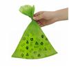 Bolsa desechable para excrementos de perro, recogedor de excrementos de Pbat, almidón de maíz, respetuoso con el medio ambiente, 100 % biodegradable, artefacto para pasear perros.