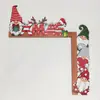 Nuevo Adorno de Esquina de Muñeco de Nieve de Madera Navideño para Árbol de Navidad y Exhibición en Ventana, Decoración de Regalo de Arte en Madera Festivo Lindo para Armar