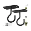 Gancho para colgar de 2.5-4 pulgadas, gancho de pared para plantas, gancho para cesta de flores, comedero para pájaros, lámpara, flor, gancho para maceta
