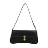 Bolso de Hombro a la Moda Estilo Francés 2025 Nuevo Estilo Bolso de Hombro Moda Simple Estilo Retro Elegante Bolso de Mano Estilo Occidental