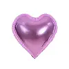 Globo de papel de aluminio en forma de corazón de 18 pulgadas para bodas, cumpleaños, propuestas, declaraciones de amor, lugares de boda, fiestas y decoraciones de ambiente de centros comerciales.