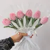 Rosas torcidas terminadas, tulipanes, girasoles, ramo para novia, regalo de cumpleaños para novia, venta al por mayor Qixi