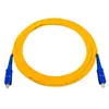 Cabo de Fibra Óptica Patch Cord Monomodo Monomodo de Grau Telecom SC-SC FC-FC/FC-LC ST Pigtail lcsc para Conector Redondo
