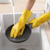 Guantes industriales duraderos de cuero de goma resistente al desgaste, látex de tendón de res, para uso doméstico, lavado a mano, protección laboral, impermeables, mayoreo, para cocina, lavaplatos