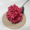 Fábrica de flores artificiales para bodas, hortensias artificiales de una sola cabeza, para salón de bodas, camino de plomo, mano que sostiene flores de seda, decoración del hogar, hotel, flores falsas