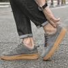 Nuevos Zapatos de Tabla para Hombre Primavera 2025 Moda Suela Gruesa Aumentadores de Altura Tendencia Perforados Zapatos Casuales Zapatos de Entrenamiento Retro Alemanes Zapatos de Moda