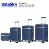 Maleta Personalizada Transfronteriza de PP 20 24 28 pulgadas Maleta de Tres Piezas Cremallera Maleta Rígida Maleta para Viajes de Negocios