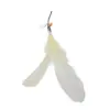 Nueva Cabeza de Repuesto de Cuchara Suave Grande Color Macarrón, Cabeza de Pluma de Gato, Cabeza de Repuesto de Pluma de Pollo con Alambre de Acero, Cabeza de Ventosa Potente