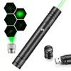 Luz Láser de Largo Alcance Súper Potente Bolígrafo Puntero Infrarrojo Luz Verde Bolígrafo para Mesa de Arena Recargable Luz Láser Cielo Estrellado Linterna Láser