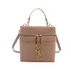 Bolsas Retro de Lujo Ligero de Moda para Mujer, Bolsos Cruzados Lindos y Modernos de Primavera/Verano, Bolsos de Mano de Nicho Texturizados, Bolsos Cubo