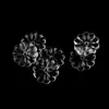 Parche con Forma de Crisantemo de Cristal Cortina de Cuentas de Cristal Acrílico Colgante para Cortina de Puerta Material de Cuentas Sueltas de Cristal para Manualidades Accesorios