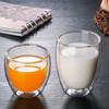 Tazas con Forma de Huevo Procesadas y Hechas a Medida, Tazas de Regalo Sopladas a Mano, Tazas de Café de Doble Capa, Vasos para Jugo, Vasos para Leche, Tazas para Té de Flores, Uso Doméstico
