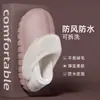 Pantuflas de Algodón Cálidas de Invierno con Cubierta para el Talón, Modelo Nuevo 2025 para Hombres y Mujeres, Pantuflas Peludas Antideslizantes Engrosadas y Forradas de Felpa para Interiores