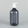 Botella de Plástico para Champú y Gel de Ducha Gris Boston 100-500ml Botella para Loción