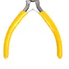 Alicates de alambre con mango amarillo de 4.5 pulgadas, Alicates Tigre, Alicates de plástico amarillo, Herramienta de pinzas de resorte, Alicates hechos a mano