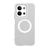 Novo Modelo Adequado para Redmi 15C Capa de Celular Magnética Fosca tipo Doce K80 com Sensação de Pele Ultra Fina com Airbag Capa Protetora Anti-Queda