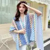 Chal de estilo étnico Bufanda Lijiang Bufanda Qinghai Bufanda de viaje línea Sichuan-Tíbet Capa Prendas de abrigo Capa engrosada Fabricante de capas