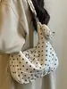 Moda Estilo Coreano Lunares Moda Casual 2026 Elegante Bolso Tote de Gran Capacidad para el Viaje Diario Bolso de Hombro Bajo el Brazo Mujer