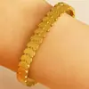 Hebilla de Pulsera de Acero Inoxidable de Moda Diseño de Nicho de Personalidad Geométrica Pulsera de Corazón Estrella Flor con Goteo de Aceite para Mujeres
