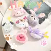 Bolsa de Monedas de Peluche de Dibujos Animados Sanrio Castor Mao Mao Set de Tarjetas Almacenamiento de Auriculares Perro Canela Stilwell Colgante Lindo