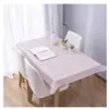 Mantel Impermeable a Cuadros Negro y Blanco Café Rosa Dibujos Animados Infantil de un Año Cien Días Domingos Decoración de Escritorio Taiwán