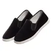 Sapatos de Pano de Pequim Antigos Sapatos de Pano de Sola Macia Lasanha Masculinos Sapatos de Pano Puros Autênticos Feitos à Mão Alinhamento Sapatos Nat Respiráveis Confortáveis de Pano