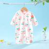2431 Ropa de Bebé Verano Delgada Pijama Enterizo para Bebé Recién Nacido Primavera Manga Larga Ropa Transpirable para Aire Acondicionado