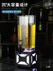 Barril de Cerveza Luminoso Creativo de 3L Torre de Cócteles Celebridad de Internet Barril de Jugo y Coca-Cola Antirrompible Comercial Barril de Cerveza de Barril Mágico León