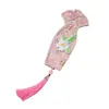 Marcador de página de cheongsam de perlas de brocado Song estilo chino tradicional, kit de manualidades DIY para niños, adecuado para talleres creativos, actividades de team-building y como recuerdo