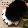 Patas de Animal de Pelúcia Fofas para Cosplay em Convenções de Anime, Luvas que Fazem Barulho