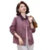 Nueva colección de otoño: Chaqueta estilo retro, estilo madre, corta, holgada, casual y moderna para mujeres de mediana edad y mayores, diseñada para crear un efecto adelgazante