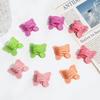 Venta Caliente Transfronteriza Simple Clip Lateral Dulce Brillo Mariposa Clip para Flequillo Combinable Lindo Clip para Cabello Suelto Pasador