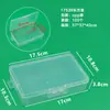 Caja de Plástico PP Rectangular Caja de Almacenamiento para Anzuelos de Pesca Caja de Embalaje Transparente Caja Organizadora para Tarjetas y Cuentas Caja Transparente