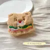 Broche de Peluche de Donut, Cupcake y Tostada, Accesorios para el Cabello, Accesorios de Decoración para Bolsos, Regalo de Panadería