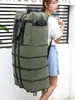 158 Bolsas de Envío para Aerolíneas Bolsa de Lona Duffel Gran Capacidad Bolsa para Mudanza y Viaje con Ruedas Tirador Trasero Bolsa Duffel de Doble Uso