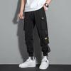 Pantalones de Peto con Botas Martins Primavera y Otoño Petos Marca Trendy para Hombre talla extra Sueltos Tobillos Fruncidos Funcionales Duffy Shuai Súper Fuego Romper