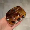 Novo Presilha de Cabelo Shark Clip M 2025 para Mulheres High-end para Parte de Trás da Cabeça Estilo Francês Leve Luxo Moda Presilha de Agarre Pegador de Cabelo