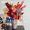 Shangjin Nuevo Árbol de Navidad Fuegos Artificiales Palo Lentejuela Decoración de Atmósfera Accesorios Árbol de Fuego Flor Plateada Decoración Combinación Venta al por Mayor