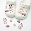 Charms de Sapato de Tartaruga de Desenho Animado e Dragão de Fogo Acessórios DIY Fivelas de Sapato Animal Fofo Resina de PVC Fivelas Decorativas em Estoque