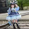 Vestido de Princesa para Niñas Lolita Invierno Polar Conejo Policía Ropa de Cosplay para Niños 5 Niñas Pequeñas Vestido Judy