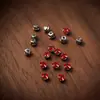 6mm Satélite Colorido Laser K9 Vidro Garra Pequena Redondo Proteína Cristal Iridescente Costurado à Mão Strass para Decoração de Roupas DIY